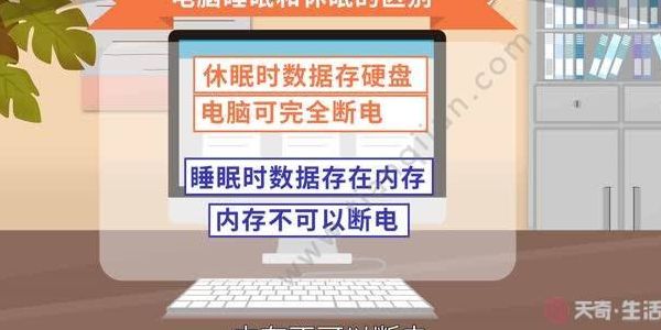 电脑睡眠和休眠的区别（电脑睡眠和休眠有何不同）