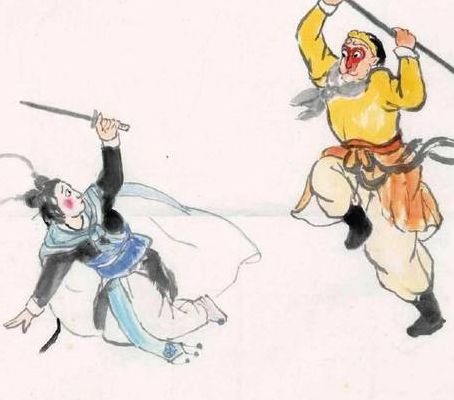 千刀当剐唐僧肉(形容猴子的霸气诗句？)