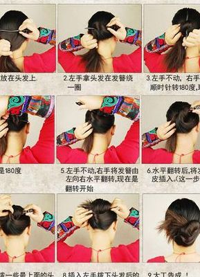 发簪盘发图解(簪子盘发几种简单方法？)