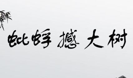 蚍蜉撼大树（蚍蜉撼大树可敬不自量出处）