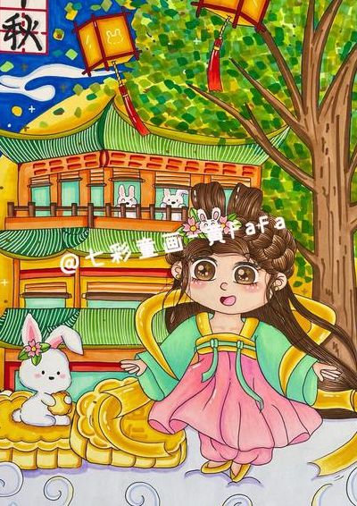 中秋节最好看的画(中秋节超好看的画？)
