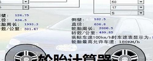 轮胎计算器(轮胎计算器？)