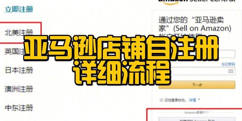 亚马逊店铺（亚马逊店铺注册流程视频教程）