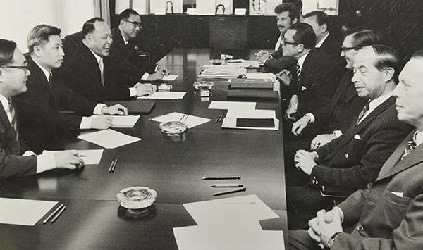 中国历任外交部长(中国和西德建交时间？)