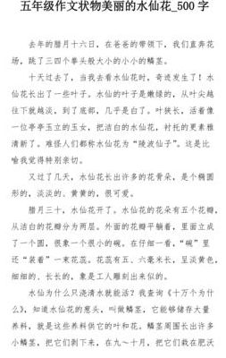 水仙花的知识（水仙花的知识传说诗歌散文）