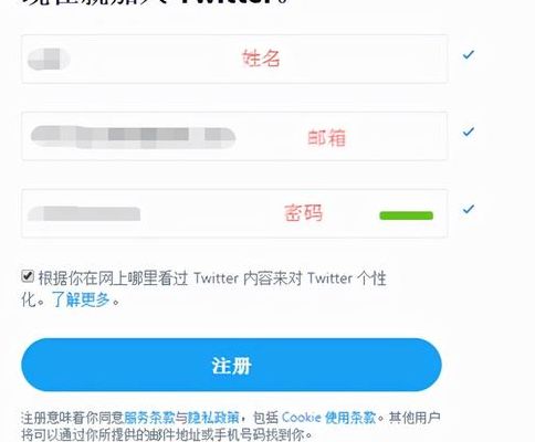 淘宝代注册推特怎么注册的啊