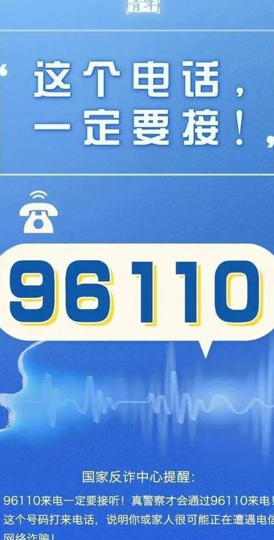 全国反诈骗电话(96110是哪里号码？)
