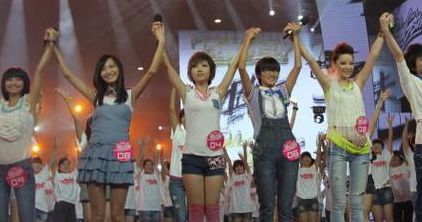 2011快乐女声冠军(11年快乐女声十强？)