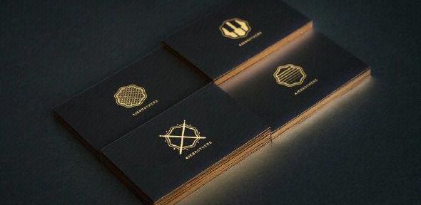 烫金效果（名片烫金效果）