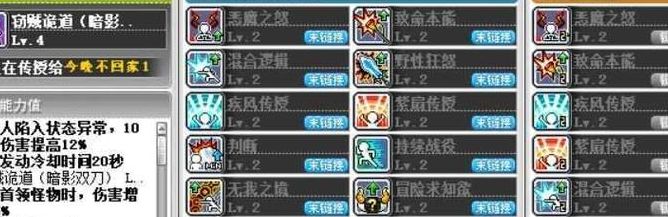 冒险岛暗影双刀技能加点(冒险岛暗影双刀能力加点和技能加点分配？)