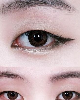 单眼皮眼线膏的画法(单眼皮怎么用眼线胶笔画眼妆？)