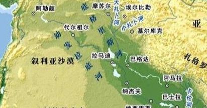 底格里斯河（底格里斯河和幼发拉底河地图）