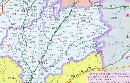 安徽绩溪地图（安徽绩溪地图全图）