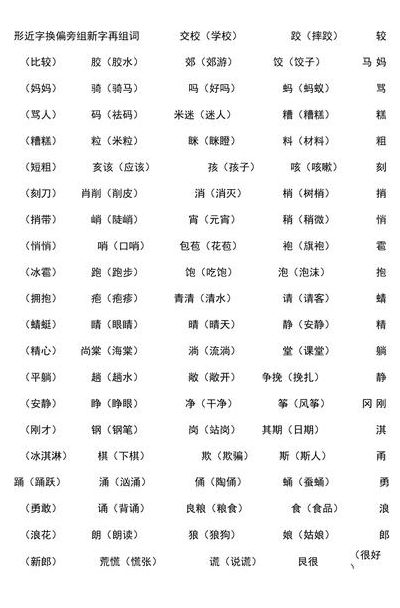 公的偏旁（公的偏旁组成新字）
