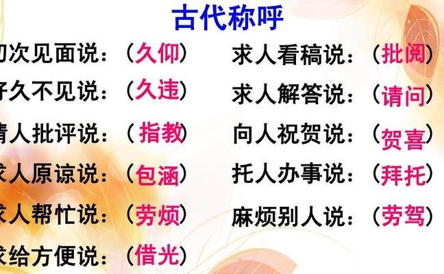 求人看稿说（求人看稿说什么谦辞）