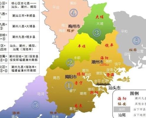 潮州是哪个省（潮州是哪个省的城市地图图片）