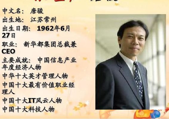 唐骏简介（唐骏介绍）