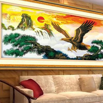 大展宏图十字绣（大展宏图十字绣图片大全）