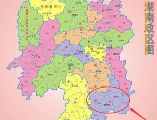 湖南郴州地图（湖南郴州地图在哪里）