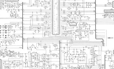 电视机线路图（电视线路图片）