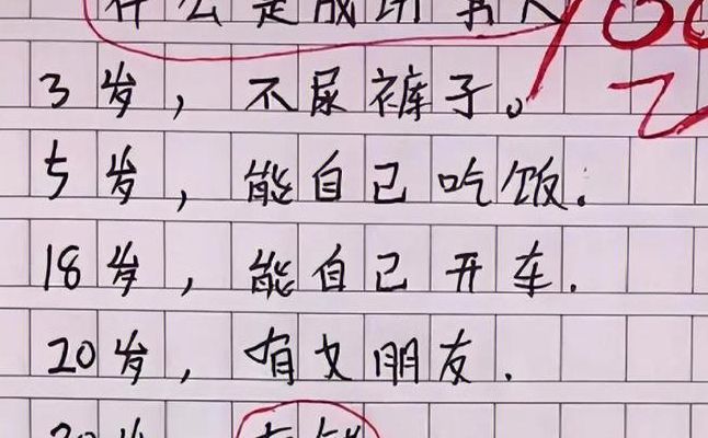 世界上最搞笑的作文（世界上最搞笑的作文视频）