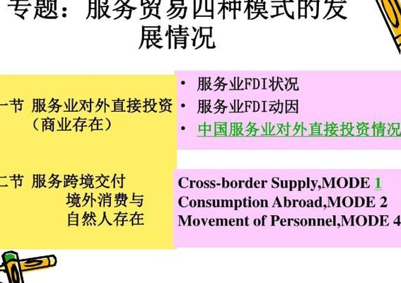 贸易服务（贸易服务的四种方式）