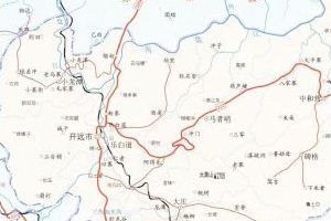 开远市地图（开远市地图全图高清版）