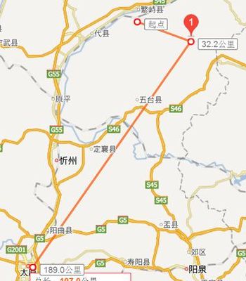 北京到五台山（北京到五台山高铁）