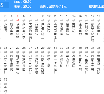 公交车路线查询（31路公交车路线查询）