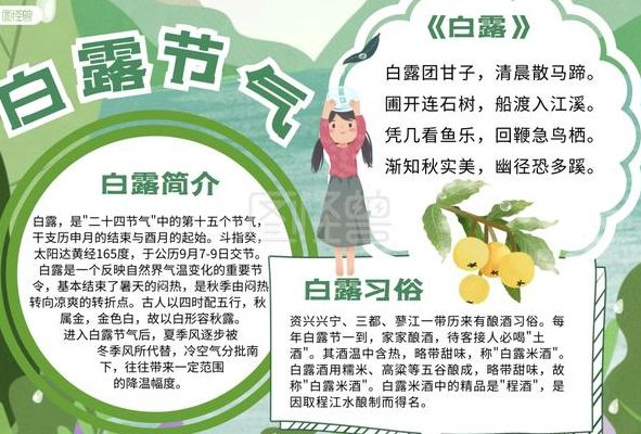 白露日历（白露日历小报）