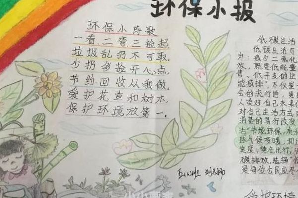 关于环保手抄报的内容（关于环保手抄报内容简短）