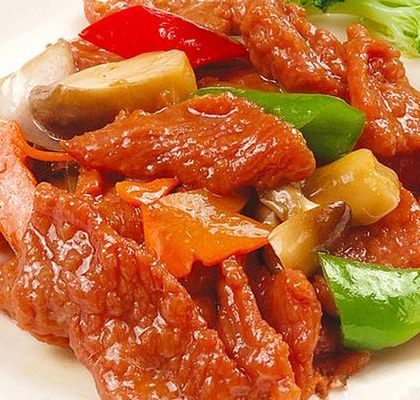 耗油牛肉（耗油牛肉配菜）