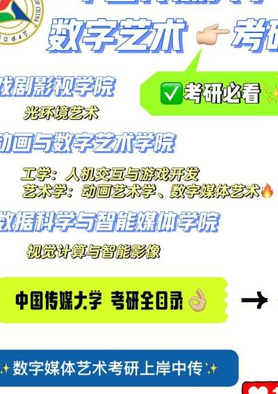 数字媒体（数字媒体艺术考研学校）