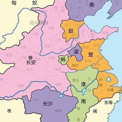 汉朝的地图（汉朝的地图演变）