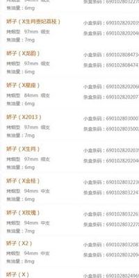 娇子彩烟（娇子烟的价格表）