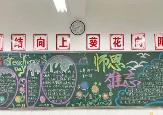 教师节黑板报简单漂亮（教师节黑板报简单漂亮一年级）