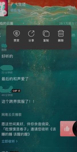 网易云音乐感动的评论（网易云音乐感动的评论怎么删除）