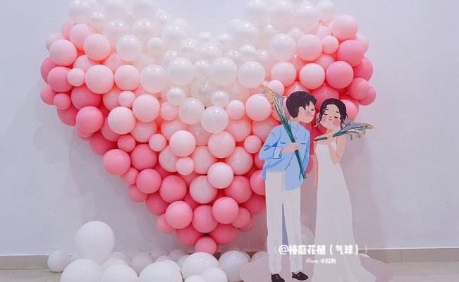 气球心形怎么摆（气球心形怎么摆墙上）