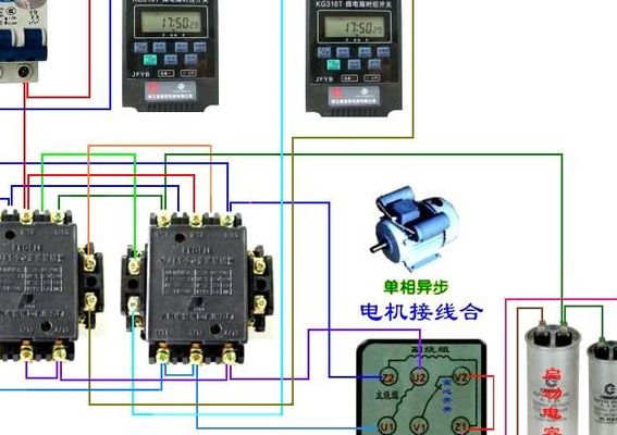 交流接触器接线图（时控开关控制220v交流接触器接线图）