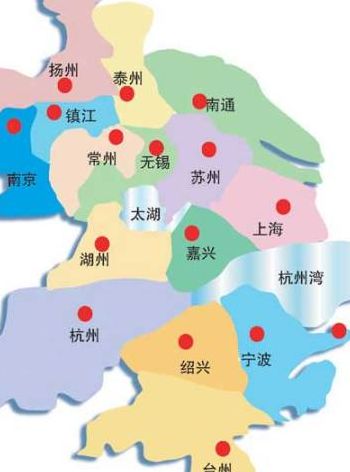 长三角地区有哪些城市（长三角有哪16个城市）