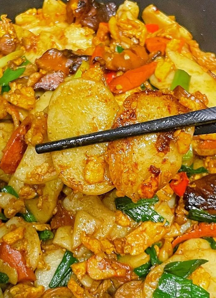 怎么炒年糕简单又好吃（年糕怎么炒着吃）
