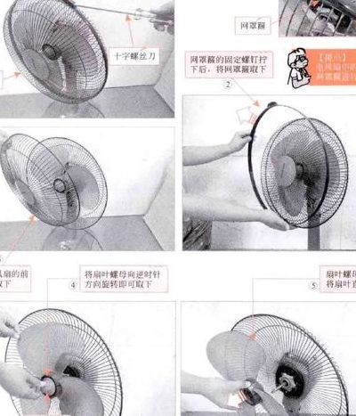 电风扇怎么拆（艾美特电风扇怎么拆）