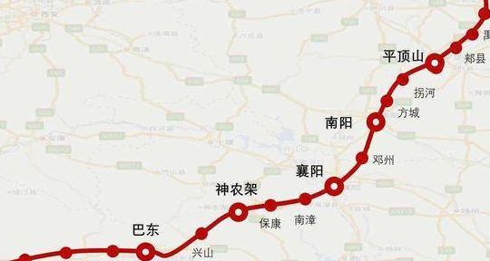 郑万高铁线路图（郑万高铁线路图多少钱）