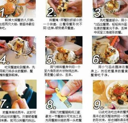 螃蟹怎么剥壳图解（螃蟹怎么剥壳图解微博）