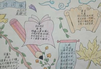 关于古诗的手抄报（关于古诗的手抄报四年级下册）