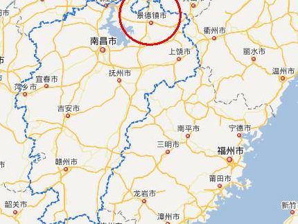 景德镇是哪个省的（景德镇是哪个省的城市地图）