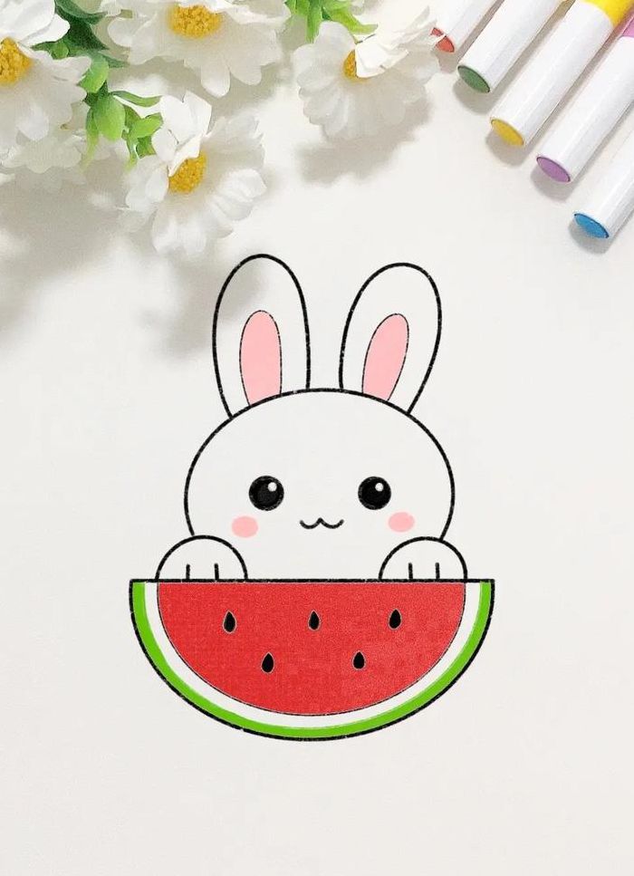 卡通兔子简笔画（卡通兔子简笔画 简单）