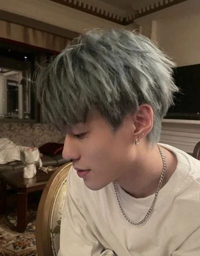 男生染发青木亚麻灰（男生染青木亚麻灰好看吗）