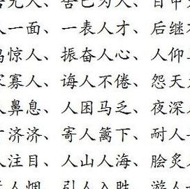 什么什么人和成语（什么什么人和成语大全四个字）