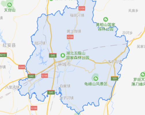 麻城市属于哪个市（麻城市属于哪个市哪个区）